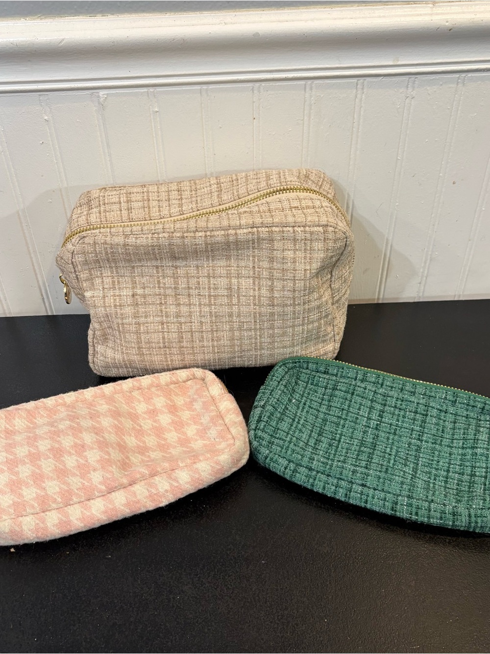 Stoney Clover Lane Small and large Pouch lot